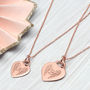 Personalised Silver Or Gold Plated Angel Wing Necklace, thumbnail 3 of 6