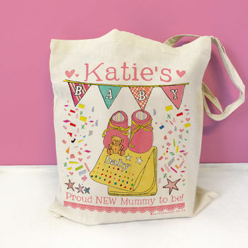 Personalised Baby Shower Bag, 5 of 8