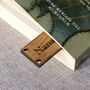Personalised Oak Heart Bookmark Gift For Book Lovers, thumbnail 2 of 4