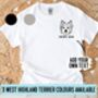 West Highland Terrier T Shirt, thumbnail 1 of 6