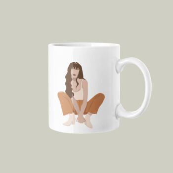 Set Of Four 90s Fashion Women Mugs, 6 of 9