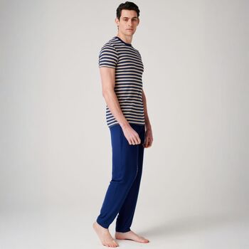 Men's 'Sandstone' Bamboo Pyjama Set, 2 of 7