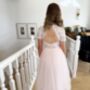 Bonnie In Baby Pink Party Dress Or Flower Girl Dress, thumbnail 5 of 10