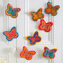 Garland Felt Craft Kit Eight Butterflies, thumbnail 1 of 4