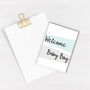 Welcome Baby Boy Card, thumbnail 2 of 2