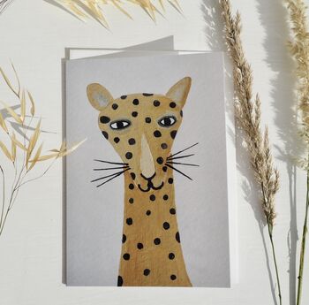 Leopard With Spots Birthday Card, 6 of 9