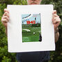Birthday Gift For Golfer Personalised Birth Year Handkerchief Pair, thumbnail 2 of 5