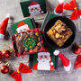 'Santa' Mini Salted Caramel Brownie, thumbnail 1 of 2