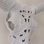 Filigree Faux Skull With Horns, thumbnail 3 of 6