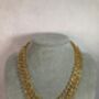 Gold Plated Kundan Indian Jewellery Set White, thumbnail 2 of 4