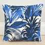 Tropical Palm Print Cushion, thumbnail 1 of 2