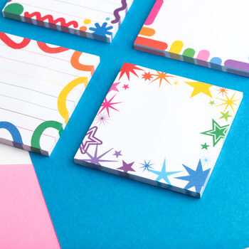 Rainbow Stars Sticky Notes, 5 of 6