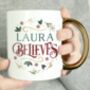 Personalised Christmas Gold Handled Mug, thumbnail 2 of 3