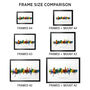 Huddersfield Skyline Cityscape Art Print, thumbnail 5 of 12
