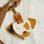 Personalised School Bag Tag With Photo Dog, thumbnail 1 of 4