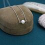 Freshwater Pearl Necklace In Sterling Silver, thumbnail 3 of 11