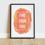 Inspirational Quote Print, thumbnail 1 of 6