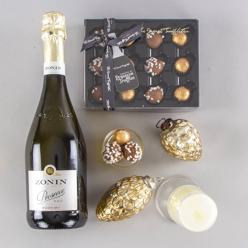 prosecco and chocolate handbag