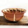Large Contemporary Stoneware Bowl , Black And Brown, thumbnail 3 of 6