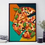 Pizza Art Print, thumbnail 2 of 4