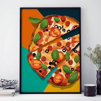 Pizza Art Print, 2 of 4