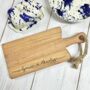 Personalised Wooden Couple Serving Board, thumbnail 2 of 3
