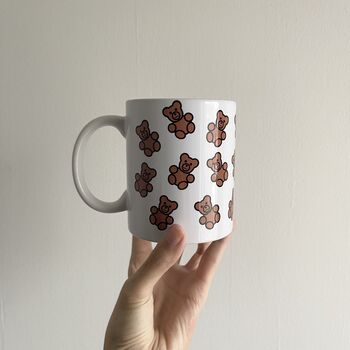 Brown Teddies Mug, 4 of 4