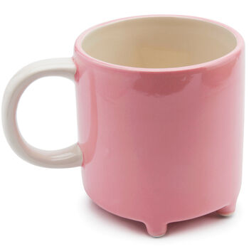 Ceramic Cat Footed Mug, 4 of 5