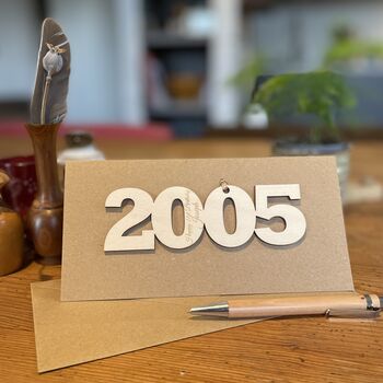 Personalised 21st Birthday 2005 Year Card, 6 of 7