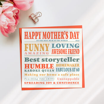 Kind Words Mother's Day Card, 2 of 3