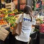 'Good People, Food And Mood' White Organic Cotton T Shirt, thumbnail 3 of 5