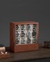 Twelve Slot Wooden Watch Box Display Case, thumbnail 1 of 7