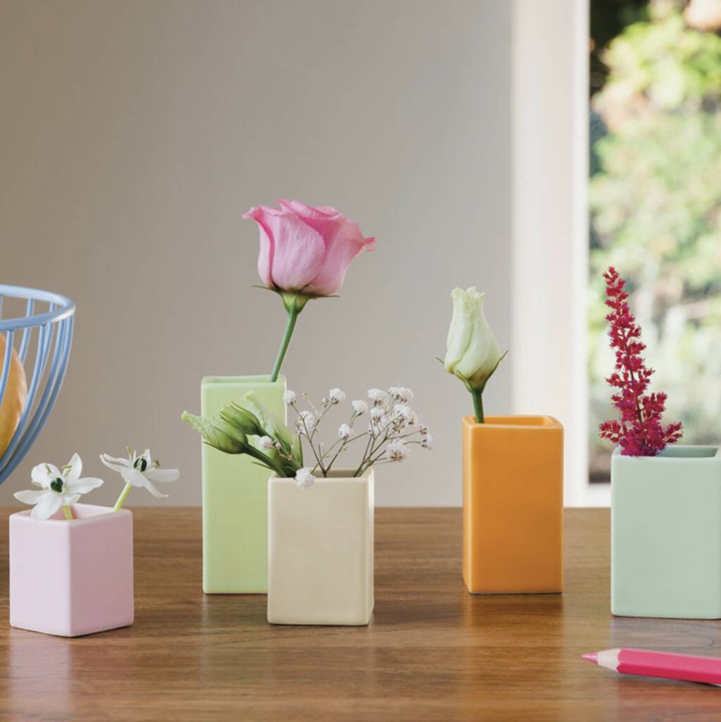 Soft Pastels Bud Vases – The Flower Folk
