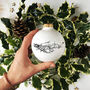 Christmas Bauble With Winter Twig, thumbnail 6 of 8