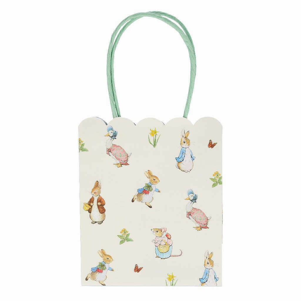 Peter Rabbit Party Bag Set Of Eight, 1 of 2