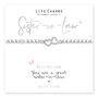 Just Because Bracelet Gift, You Are A Great Sister In Law Gift, thumbnail 1 of 3