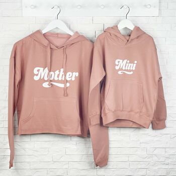 Mother And Mini Matching Hoodie Set, 2 of 4