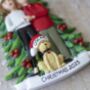 Personalised Couple With Dog Christmas Decoration, thumbnail 3 of 6