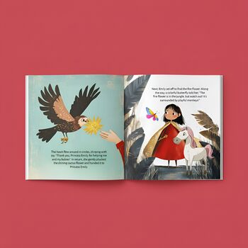 Personalised Princess Book Gift For Girls, 4 of 8