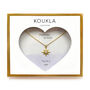 Shining Star Thank You Necklace Gold, thumbnail 2 of 6