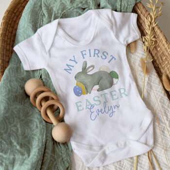 My First Easter Bunny Baby Vest, 2 of 5
