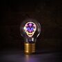 Calavera Cordless Glass Lightbulb, thumbnail 2 of 5