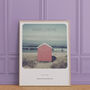 Scottish Banter Print Beach Hut, thumbnail 1 of 4