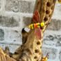 Handmade Wooden Beehive Bee Ornament Garden Sculpture, thumbnail 7 of 9