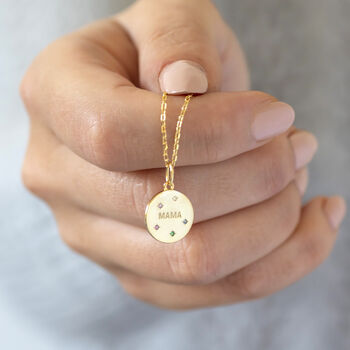 Limited Edition Shine Bright Mama Necklace, 3 of 7
