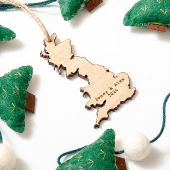 Personalised Country Ornament, 9 of 12