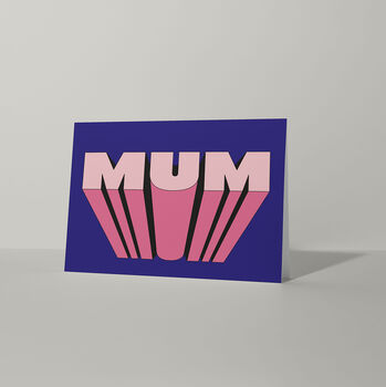 Super Mum Card | Mother’s Day Card, 3 of 5
