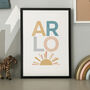 Personalised Positivity Name Prints Typographic Style, thumbnail 5 of 10