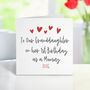 To Granddaughter On Her First Birthday As A Mummy Card, thumbnail 1 of 4