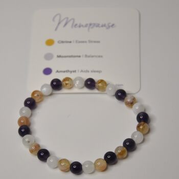 Menopause Support Crystal Bracelet Gift For Her, 4 of 4